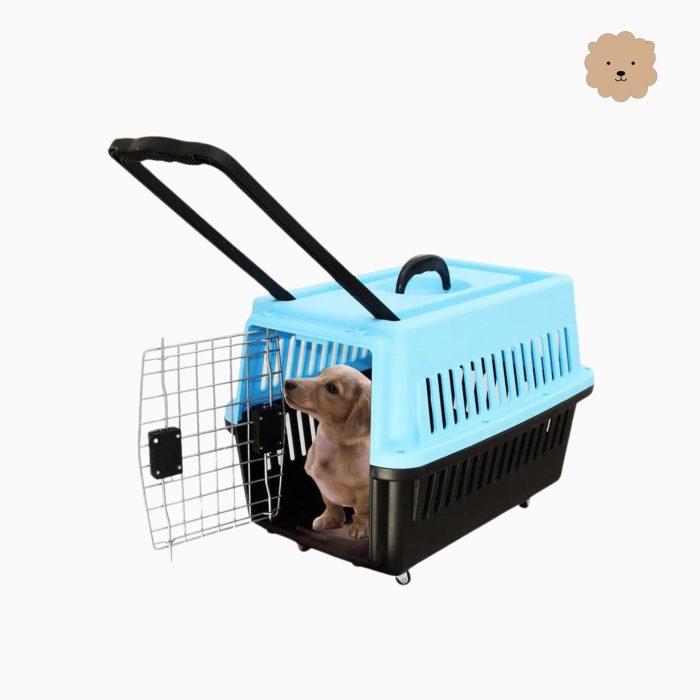 Lồng vận chuyển chó mèo AUPET BP14 Dog Cat Kennel (2)