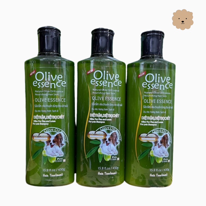 sữa tắm olive trị rận cho chó